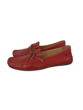 Marc Joseph Hampton 2 Mens Loafers Size 13 Red Embossed Leather 18595-RED NWB